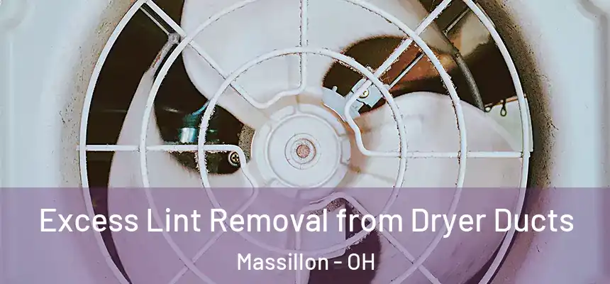 Excess Lint Removal from Dryer Ducts Massillon - OH